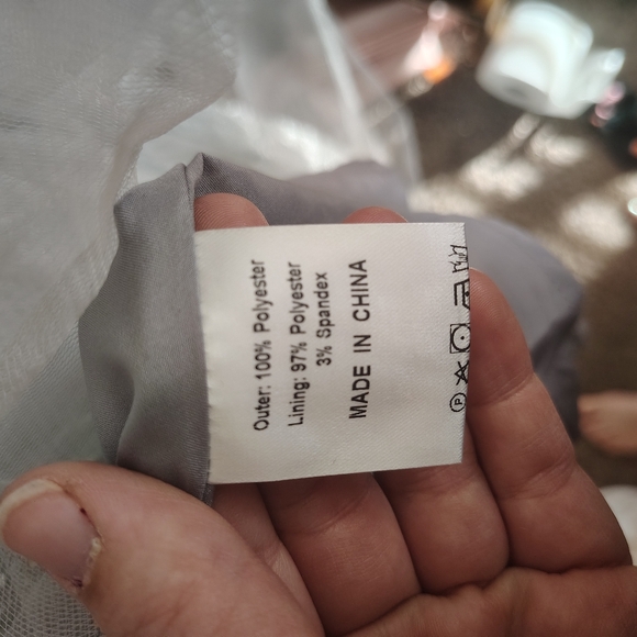 Ivy City Co Christmas Silver Flare Dress NWT - Picture 7 of 7